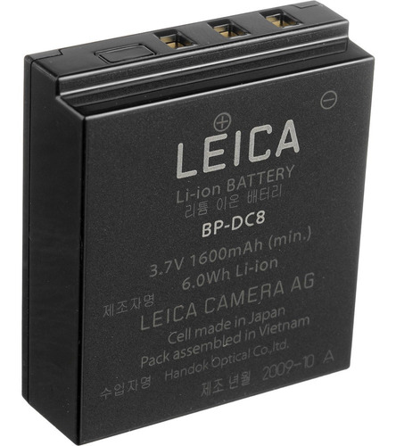 Bateria P/ Leica Bp-dc8 X-vario X1 X2 Mini-m X-u X-typ113