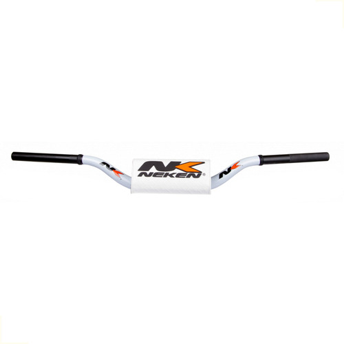 Manubrio Neken Motocross Fat Bar White Design Made In France