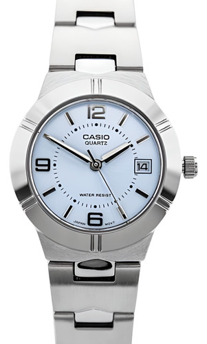 Reloj De Mujer Casio Plata Ltp-1241d-2adf