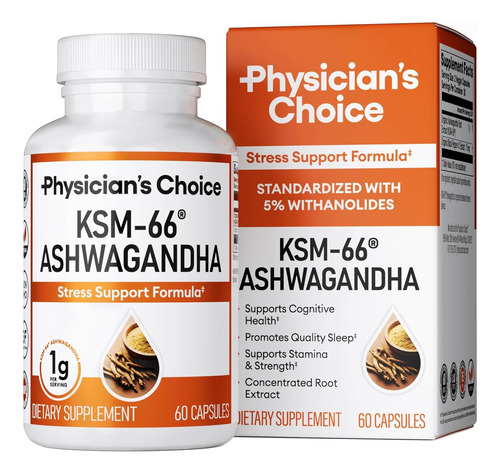Physician's Choice Ksm-66 Ashwagandha X 60 Cáps