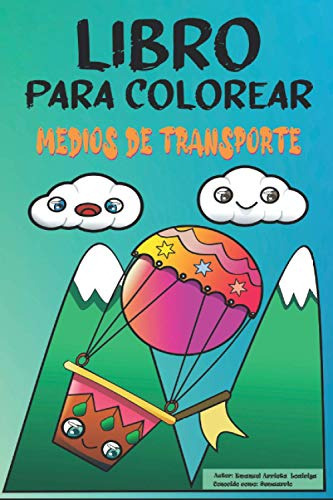 Libro Para Colorear Medios De Transportes