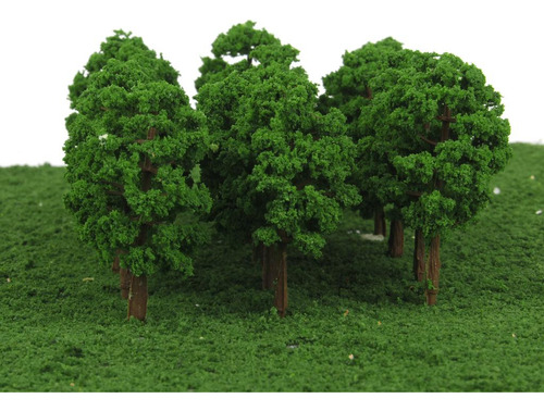 Rboles Modelo En Miniatura Verde