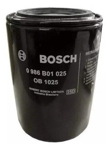 Filtro Bosch Ob1025 Oleo D10 D20 Veraneio F1000 P700 P900