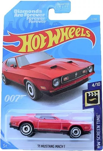 Hot Wheels 007 Diamonds Are Forever 71 Mustang Mach 1