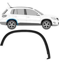 Comprar Moldura Guardabarro Trasera Der Original Vw Tiguan 2.0 2009