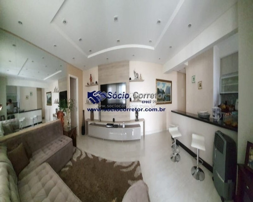 Imagem 1 de 15 de Apto 116m² - Port. Fechad - 3 Suítes, 2 Vgs - Cond.carpediem - Apartamento A Venda No Bairro Jardim Santa Mena - Guarulhos, Sp - Sc01134