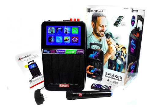 Bafle Karaoke Screen Mirror 8 Bluetooth Control Microfono