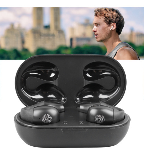 Fones De Ouvido S03 Bluetooth 5.2 Com Clipe, Elegante Com