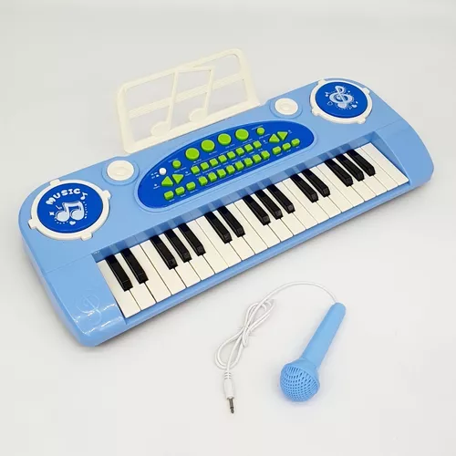 Teclado Órgano Piano Infantil 32 Teclas Música Niños — Atrix