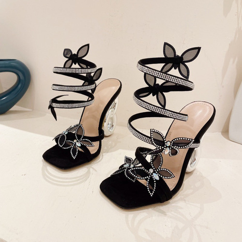 Sandalias De Mujer Con Forma De Serpiente De Nuevo Estilo Co