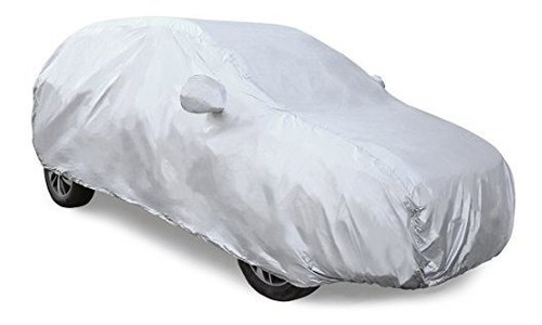 Funda Para Auto - Uxcell Yl Silver Tone 170t Car Cover Outdo