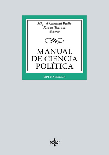 Libro Manual De Ciencia Politica 7âª Ed - Xavier Torrens