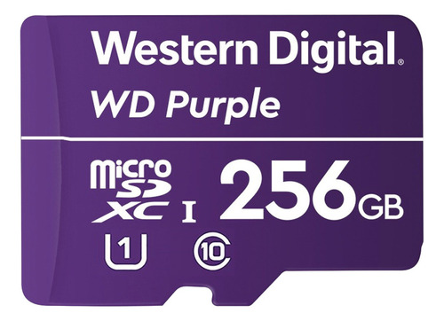 Memoria Microsd256gb Purple Especializada En Videovigilancia