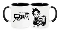 Comprar Taza Mug 11oz Anime Kimetsu No Yaiba Demon Slayer Negro