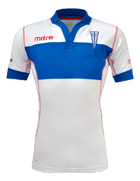 Camiseta Rugby Católica Local Niños Mitre Color: Blanco