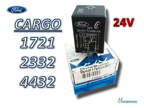 Rele Temporizador Para Motor Limpiaparabrisas Ford Cargo 24v