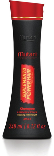 Shampoo Suplemento Power Hair Mutari 240ml - Everyday