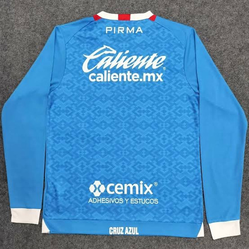 Jersey Cruz Azul Local Manga Larga 2024-2025