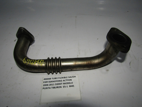 Tubo Flexible Salida Egr Ssangyong Actyon 2006 2011