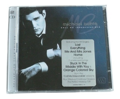 2 Cd  Michael Bublé   Call Me Irresponsible     Sellado