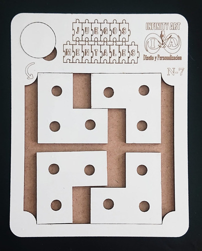 5 Juegos Mentales Inteligencia 20 Cm X 16 Cm ( 5 Piezas )