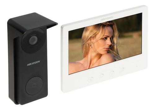 Hikvision Ds-kis213 Kit De Videoportero Timbre Analógico 7