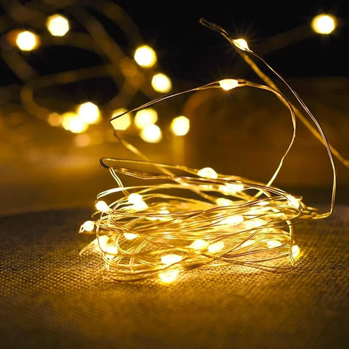 Luces De Cuerda De Alambre De Cobre De Fantasía Luces De Had