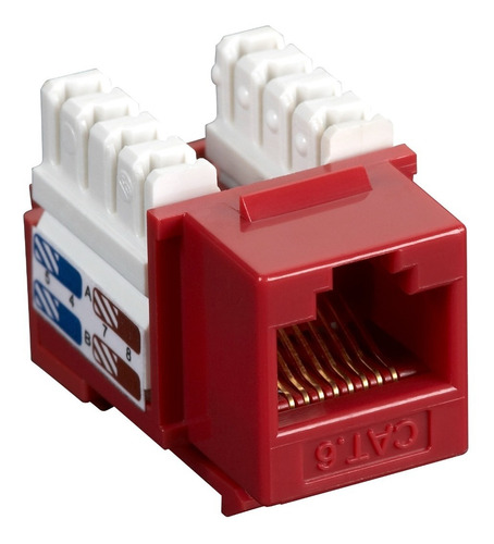 Keystone Jack Rj45 Red Lan Categoría 6 Marca Sur-link X 12