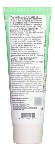 Pacifica Beauty, Rosemary Detox Scrub, Jojoba, Sal Marina, C