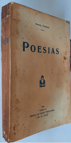 Poesias - Manuel Bandeira - 1ª Edição - 1924