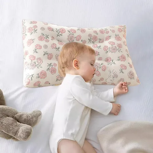 Funda De Almohada En Forma De U, Algodón Supersuave, Pastill