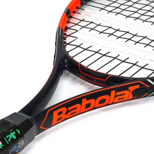 Raqueta de tenis Babolat Ballfighter 25 Junior, color negro/naranja, agarre, talla 0