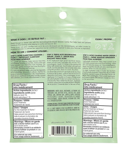 Elf Blemish Breakthrough Kit Control De Acne Imperfecciones