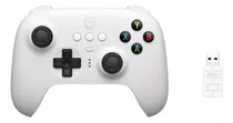 Comprar Controle 8bitdo Ultimate Wireless 2.4ghz Branco Com Hall Effect, Bluetooth E Base De Carregamento - Sticks Anti-drift, Ergonômico, Multiplataforma, Macros, Plug And Play, 2 Botões Traseiros Mapeáveis