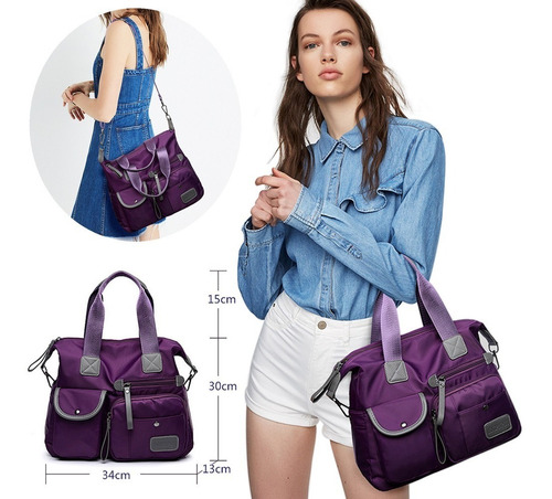 Bolsa Grande Impermeable De Nailon Y Tela Oxford Bolsa Grande Impermeable De Nailon Y Tela Oxford