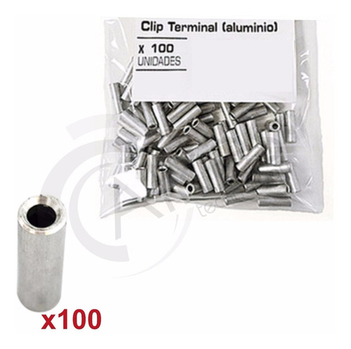 Tubo Clip Para Empalme Cerco Electrico Perimetral