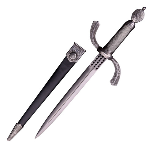 Imagen 1 de 10 de Espada Estoque Daga Ropera Mano Izquierda Florete Cuchillo
