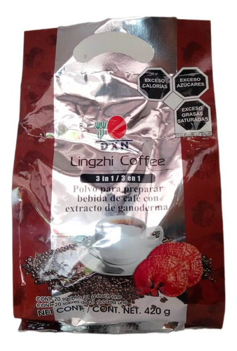 Café Saludable 3 En 1 Con Crema Y Ganoderma Dxn