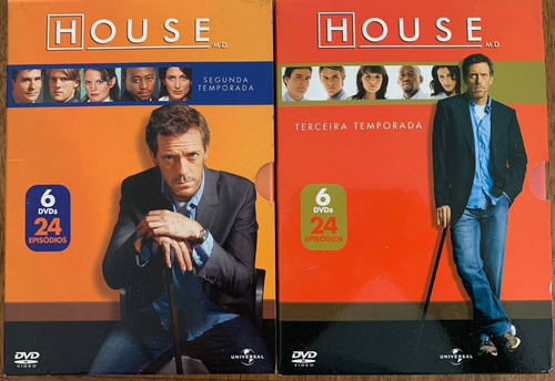 Box House M.d. / 2ª E 3ª Temporada / 12 Dvds 