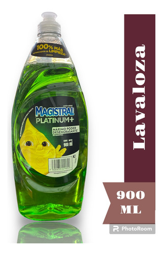 Lavaloza Magistral Platinum 900ml Limon