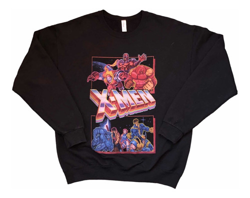 Sudadera Crewneck Vintage Talla L X-men Arcade Magneto