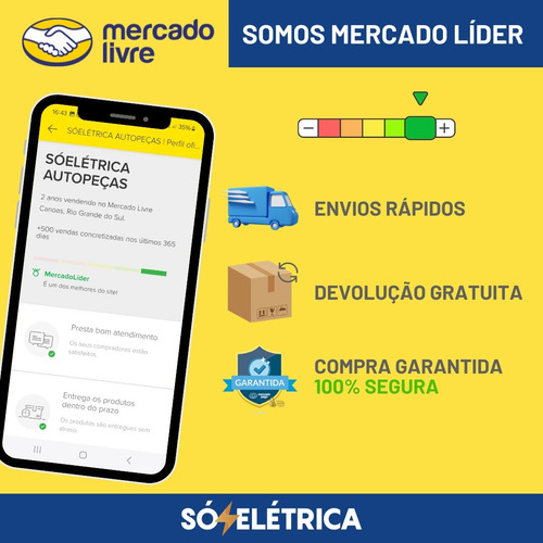 Motor De Partida Kia Besta 2.7 93 À 98 12v 11 Dentes