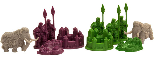 Una Extensión Del Juego De Mesa Catan De Juego De Tronos Que