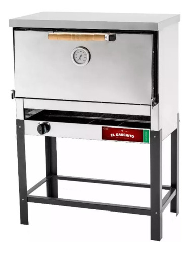 Horno Pizzero A Gas 6 Moldes Sol Real El Gauchito Color Gas Natural