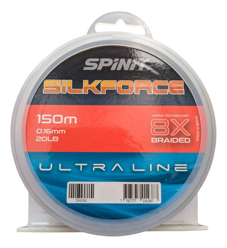 Multifilamento Pesca Spinit Silkforce 8x 150 Metros