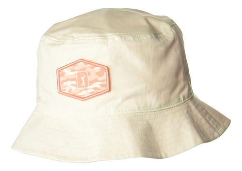 Pga Tour Sombrero Golf Reversible Camuflaje Hombre, Blanco