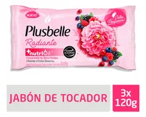 Comprar Jabon Tocador Corporal Plusbelle Frescura 3x125 Gr Fórmula Radiante