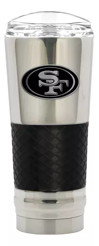 Nfl San Francisco 49ers 24oz Draft Tumbler With Chrome Finish : Target