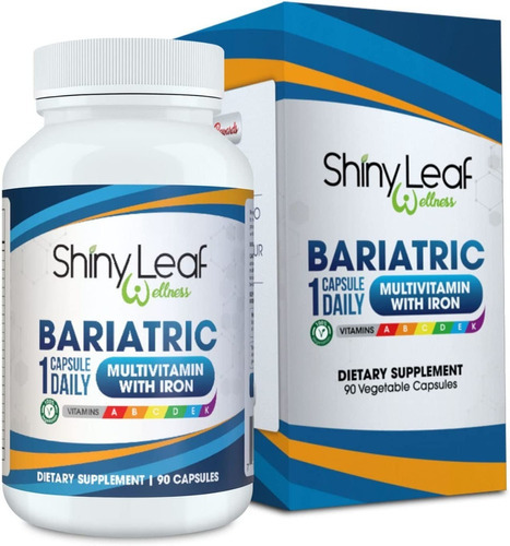 Multivitamínico bariátrico com ferro 90 cápsulas, por exemplo, Jj25 Nd Flavor