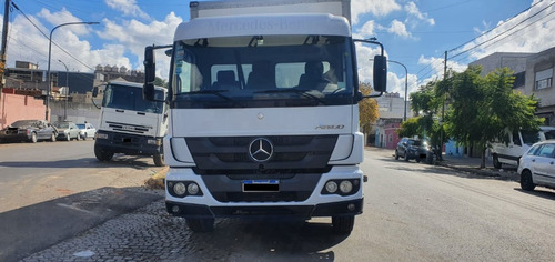 Imagen 2 de 15 de Mercedes Benz Atego 1419 Solo Chasis De 6,30 Sin Furgón 2017